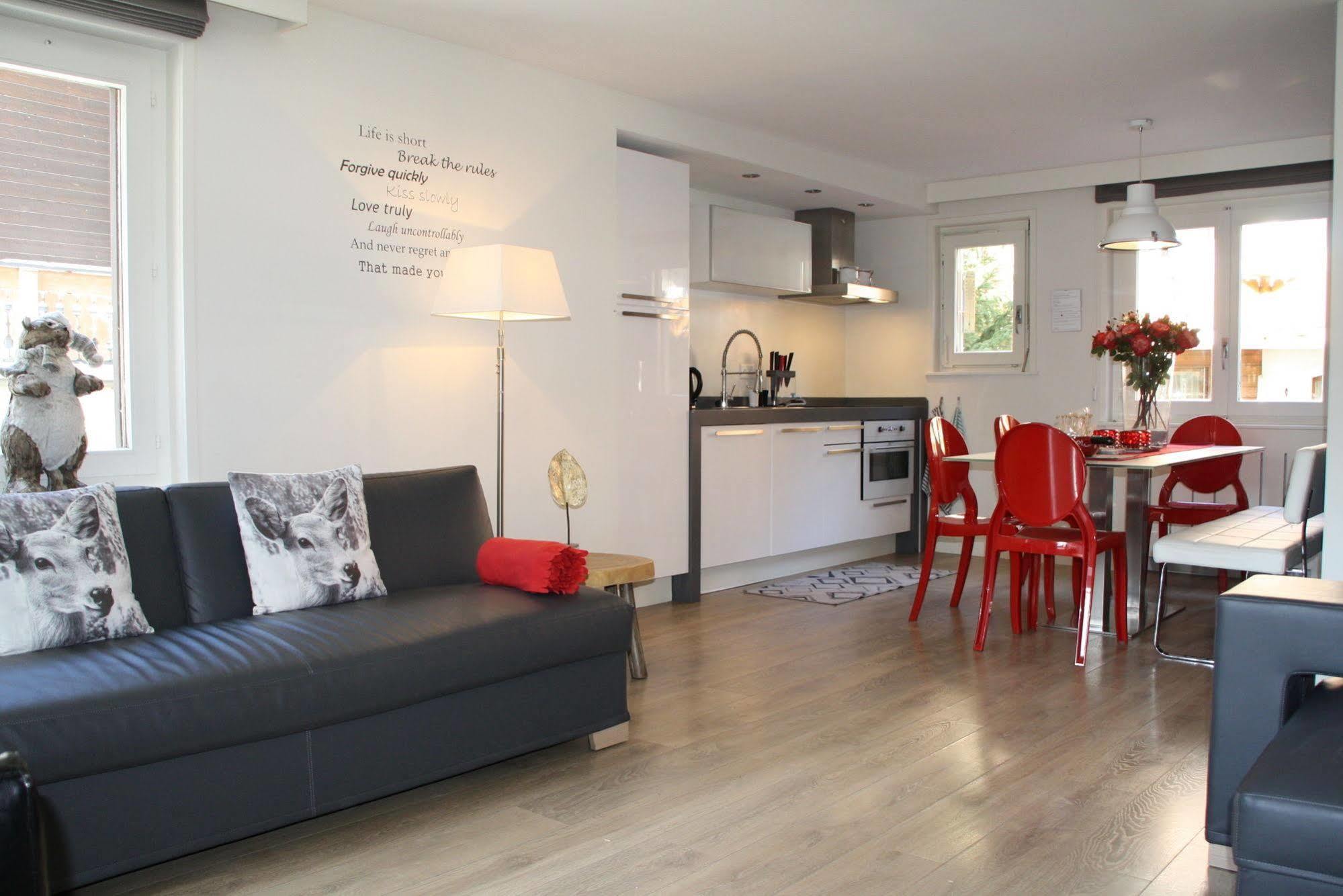 Central & Elegant Apartments,Partially With Fireplace, By Zermatt Rental المظهر الخارجي الصورة